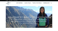 Desktop Screenshot of bunchofbackpackers.com